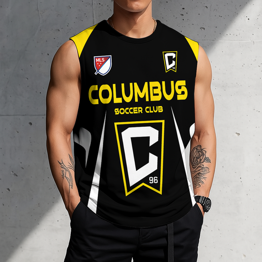 LIMITED EDITION - NEW CUSTOMIZED MLS08 CLC CLB CREW TANK TOP & GYM SHIRT