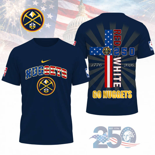 LIMITED EDITION - NEW CUSTOMIZED NBA08 DNU DENVER NUGGETS T-SHIRT, POLO SHIRT, ZIP POLO SHIRT, SWEATSHIRT, HOODIE & ZIP HOODIE