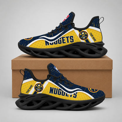LIMITED EDITION - NEW CUSTOMIZED NBA08 DNU DENVER NUGGETS MAX SOUL SHOES