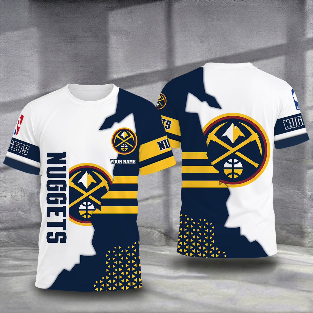 LIMITED EDITION - NEW CUSTOMIZED NBA08 DNU DENVER NUGGETS T-SHIRT, POLO SHIRT, ZIP POLO SHIRT, SWEATSHIRT, HOODIE & ZIP HOODIE