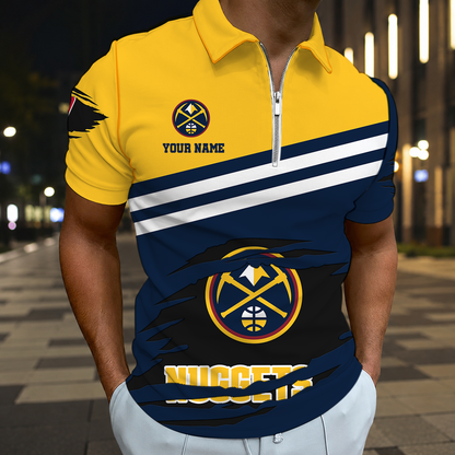 LIMITED EDITION - NEW CUSTOMIZED NBA08 DNU DENVER NUGGETS T-SHIRT, POLO SHIRT, ZIP POLO SHIRT, SWEATSHIRT, HOODIE & ZIP HOODIE