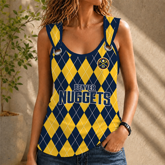 [HOT DEAL] NEW CUSTOMIZED NBA08 DNU DENVER NUGGETS O-RING SHOULDER TANK TOP
