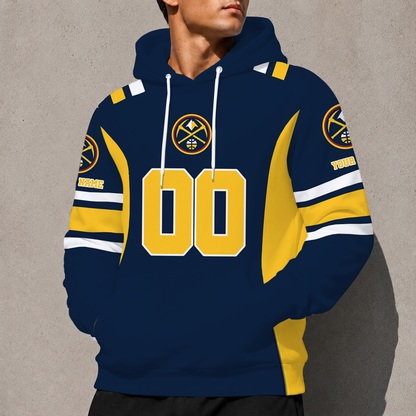 LIMITED EDITION - NEW CUSTOMIZED NBA08 DNU DENVER NUGGETS T-SHIRT, POLO SHIRT, ZIP POLO SHIRT, SWEATSHIRT, HOODIE & ZIP HOODIE