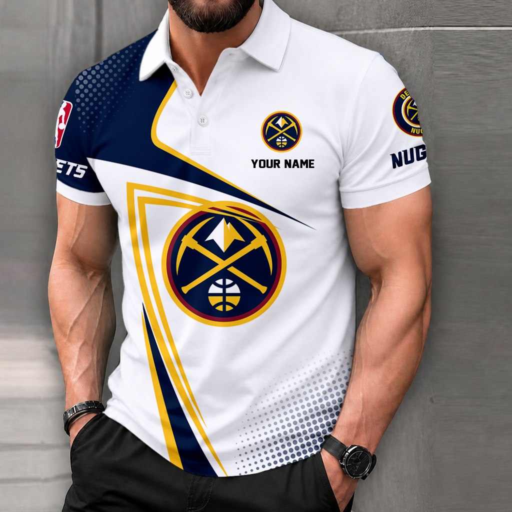 LIMITED EDITION - NEW CUSTOMIZED NBA08 DNU DENVER NUGGETS T-SHIRT, POLO SHIRT, ZIP POLO SHIRT, SWEATSHIRT, HOODIE & ZIP HOODIE