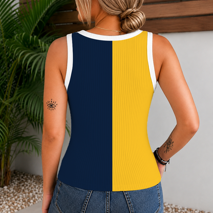 [HOT DEAL] NEW CUSTOMIZED NBA08 DNU DENVER NUGGETS WOMEN'S V-NECK TANK TOP