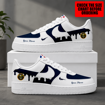 [HOT DEAL] NEW CUSTOMIZED NBA08 DNU DENVER NUGGETS AF1 SHOES