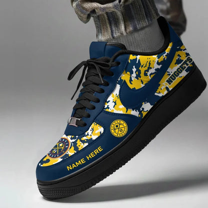 [HOT DEAL] NEW CUSTOMIZED NBA08 DNU DENVER NUGGETS AF1 SHOES