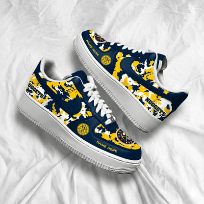 [HOT DEAL] NEW CUSTOMIZED NBA08 DNU DENVER NUGGETS AF1 SHOES