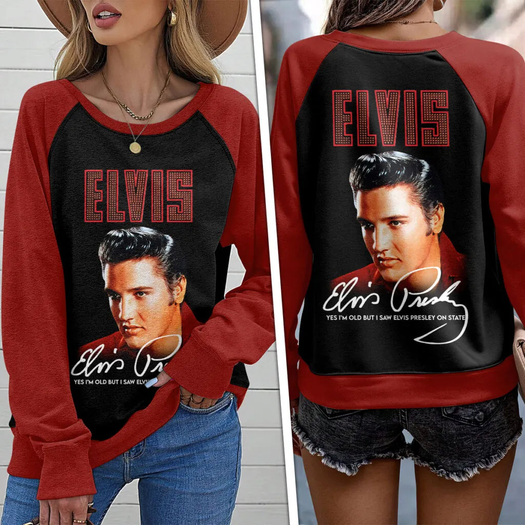 [FAN FAVORITE] NEW CUSTOMIZED ELVIS PRESLEY UNISEX SWEATSHIRT