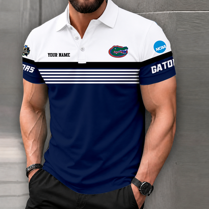 LIMITED EDITION - NEW CUSTOMIZED NCAA CWS08 FLG FLORIDA GATORS POLO SHIRT