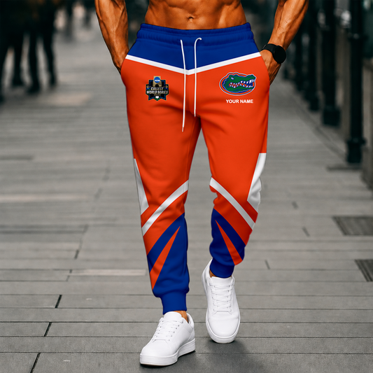LIMITED EDITION - NEW CUSTOMIZED NCAA CWS08 FLG FLORIDA GATORS SWEATPANTS