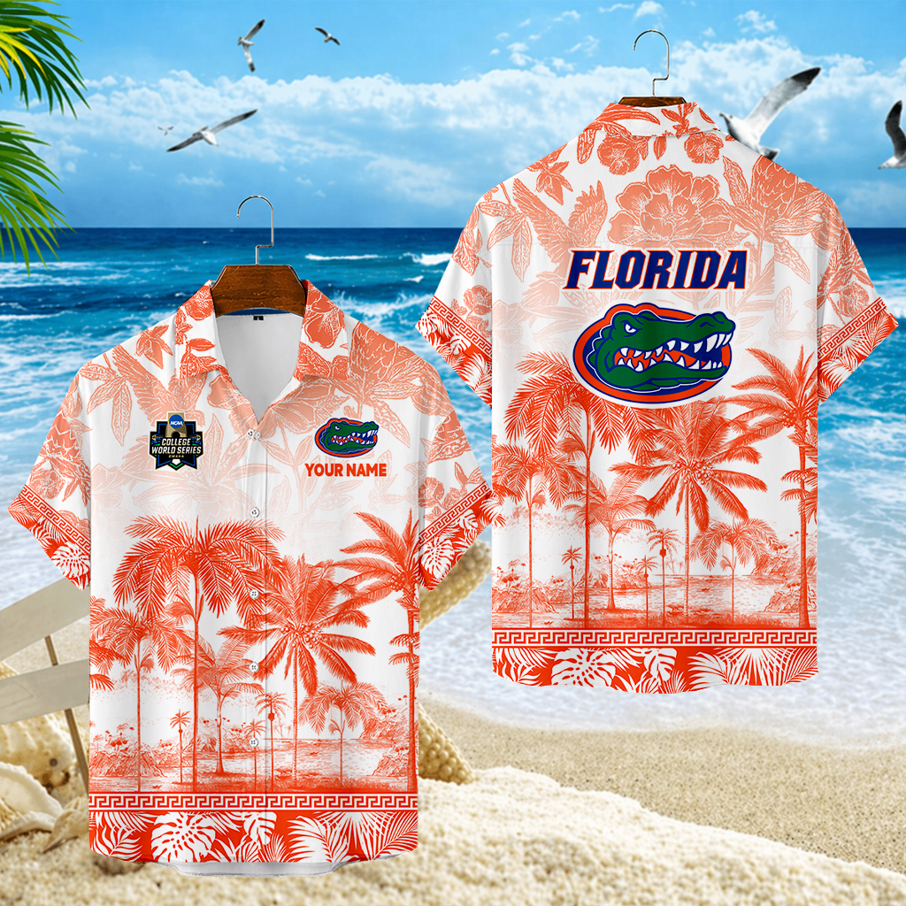 LIMITED EDITION - NEW CUSTOMIZED CWS08 FLG FLORIDA GATORS UNISEX HAWAIIAN SHIRT