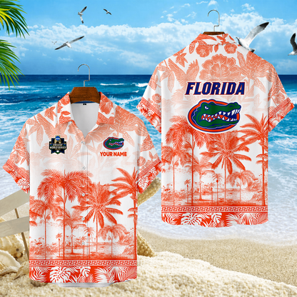 LIMITED EDITION - NEW CUSTOMIZED CWS08 FLG FLORIDA GATORS UNISEX HAWAIIAN SHIRT