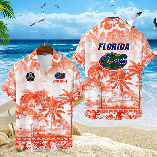 LIMITED EDITION - NEW CUSTOMIZED CWS08 FLG FLORIDA GATORS UNISEX HAWAIIAN SHIRT