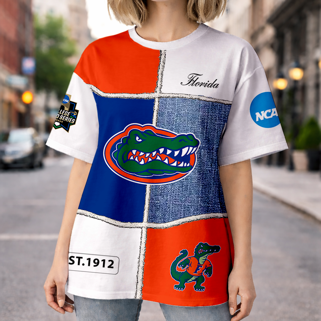 LIMITED EDITION - NEW CUSTOMIZED NCAA CWS08 FLG FLORIDA GATORS HOODIE, T-SHIRTS, ZIP HOODIE, SWEATSHIRTS & POLO SHIRT