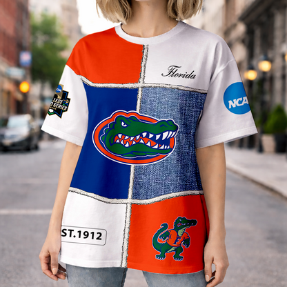 LIMITED EDITION - NEW CUSTOMIZED NCAA CWS08 FLG FLORIDA GATORS HOODIE, T-SHIRTS, ZIP HOODIE, SWEATSHIRTS & POLO SHIRT