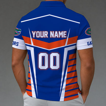 [FAN FAVORITE] NEW CUSTOMIZED NCAA CWS08 FLG FLORIDA GATORS POLO SHIRT