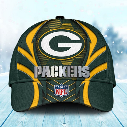 LIMITED EDITION - NEW CUSTOMIZED NFL08 GBP GREEN BAY PACKERS CLASSIC CAP