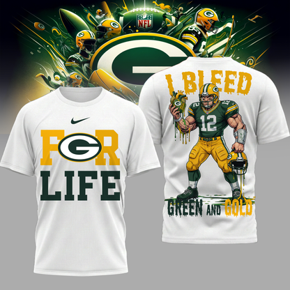 LIMITED EDITION - NEW CUSTOMIZED NFL08 GBP GB PACKERS UNISEX T-SHIRT, POLO & HOODIE