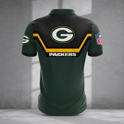 LIMITED EDITION - NEW CUSTOMIZED NFL08 GBP GREEN BAY PACKERS T-SHIRT, POLO SHIRT, ZIP POLO SHIRT, SWEATSHIRT, HOODIE & ZIP HOODIE