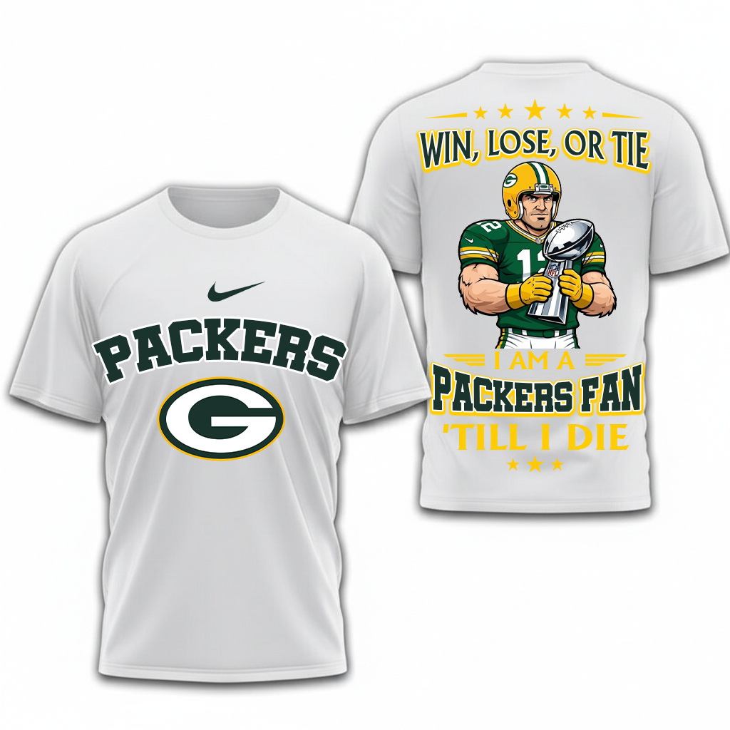 LIMITED EDITION - NEW CUSTOMIZED NFL08 GBP GREEN BAY PACKERS UNISEX T-SHIRT, POLO, HOODIE & JACKETS