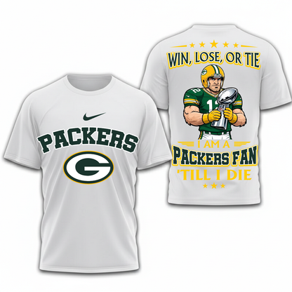 LIMITED EDITION - NEW CUSTOMIZED NFL08 GBP GREEN BAY PACKERS UNISEX T-SHIRT, POLO, HOODIE & JACKETS
