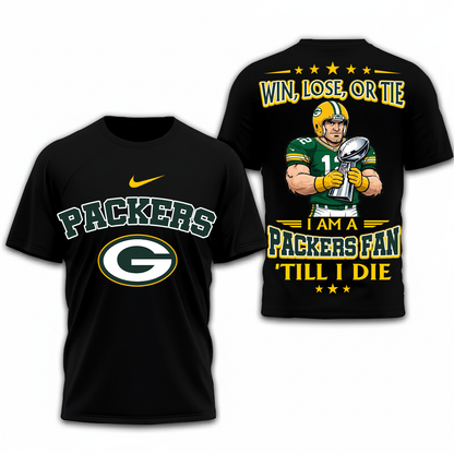LIMITED EDITION - NEW CUSTOMIZED NFL08 GBP GREEN BAY PACKERS UNISEX T-SHIRT, POLO, HOODIE & JACKETS