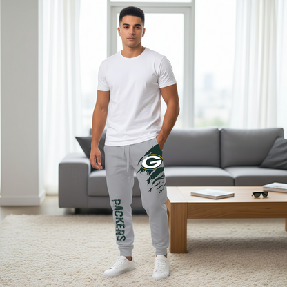 LIMITED EDITION - NEW PERSONALIZED NFL08 GBP GREEN BAY PACKERS JOGGERS