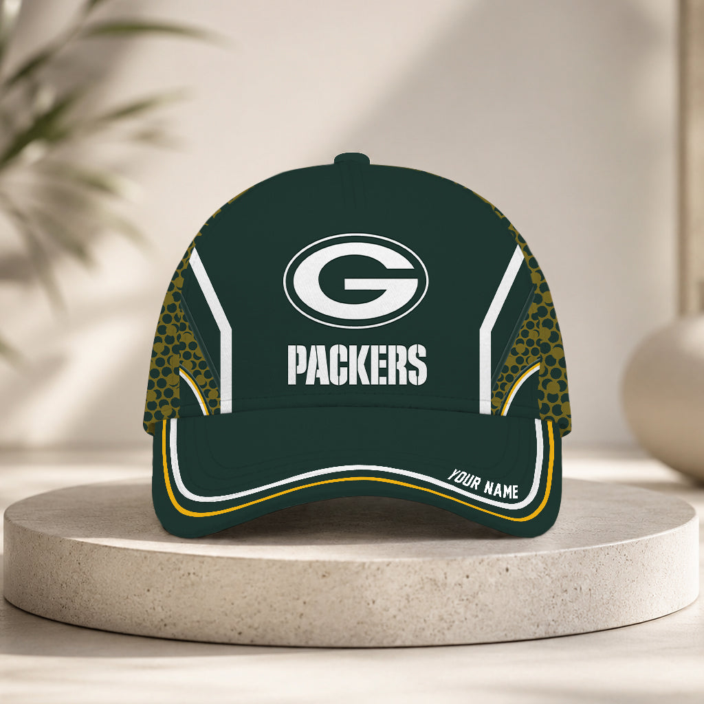 VIRAL EDITION - NEW CUSTOMIZED NFL08 GBP GREEN BAY PACKERS CLASSIC CAP