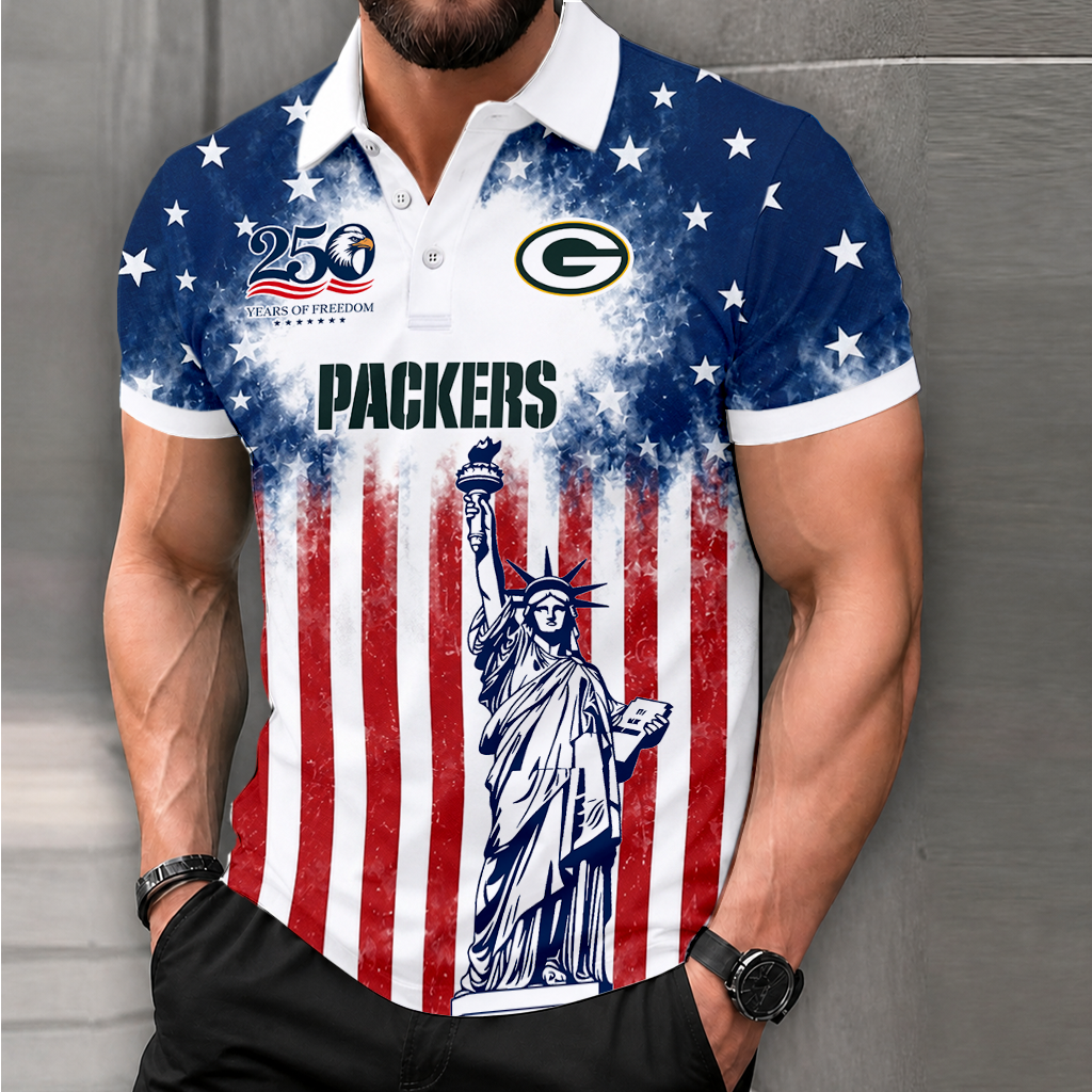 LIMITED EDITION - NEW CUSTOMIZED NFL08 GBP GREEN BAY PACKERS POLO SHIRT, ZIP POLO SHIRT & T-SHIRTS