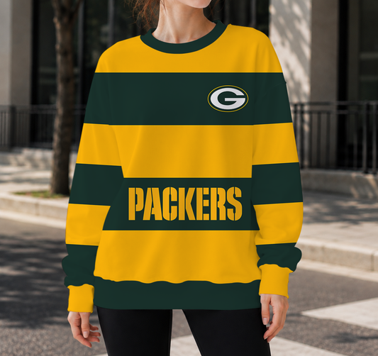 LIMITED EDITION - NEW CUSTOMIZED NFL08 GBP GREEN BAY PACKERS UNISEX SWEATSHIRT
