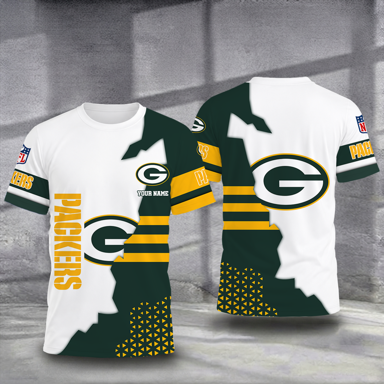 LIMITED EDITION - NEW CUSTOMIZED NFL08 GBP GREEN BAY PACKERS T-SHIRT, POLO SHIRT, ZIP POLO SHIRT, SWEATSHIRT, HOODIE & ZIP HOODIE