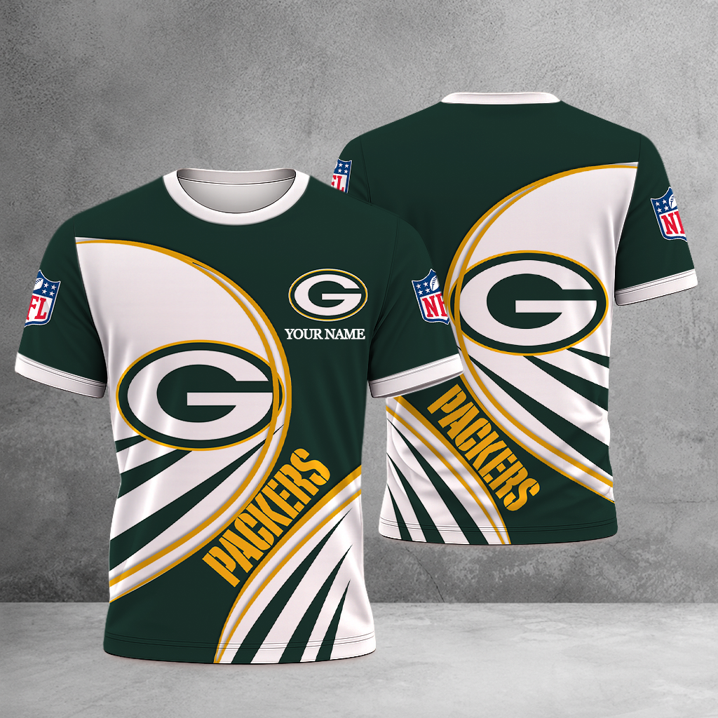 LIMITED EDITION - NEW CUSTOMIZED NFL08 GBP GREEN BAY PACKERS T-SHIRT, POLO SHIRT, ZIP POLO SHIRT, SWEATSHIRT, HOODIE & ZIP HOODIE