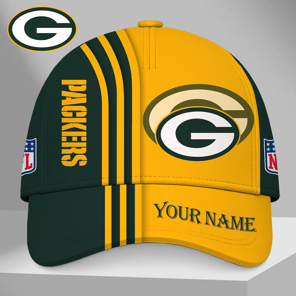 EXCLUSIVE EDITION - NEW CUSTOMIZED NFL08 GBP GREEN BAY PACKERS CLASSIC CAP