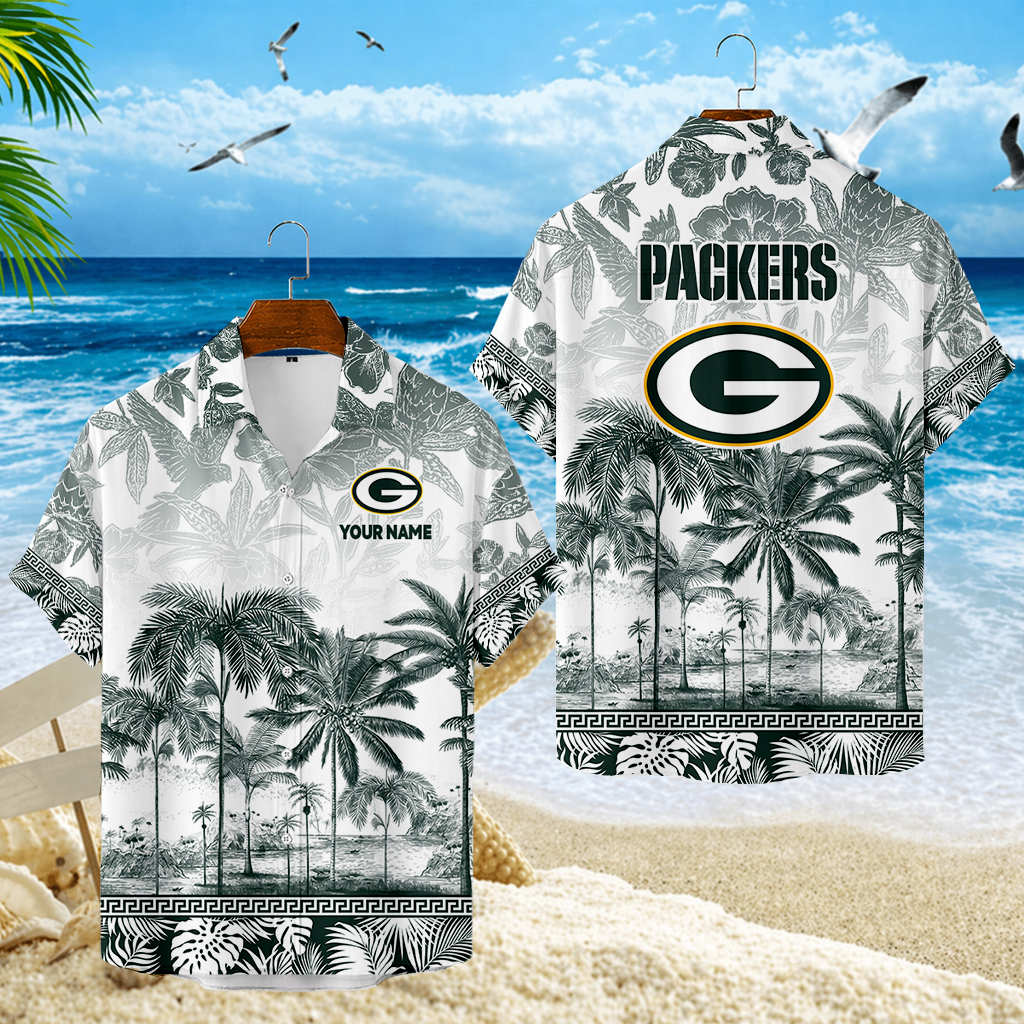 VIRAL EDITION - NEW CUSTOMIZED NFL08 GBP GREEN BAY PACKERS UNISEX HAWAIIAN SHIRT