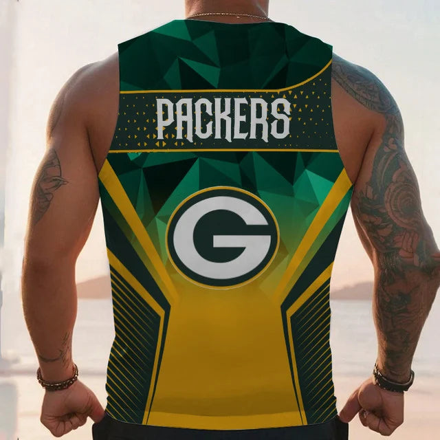 LIMITED EDITION - NEW CUSTOMIZED NFL08 GB PACKERS UNISEX TANK TOP