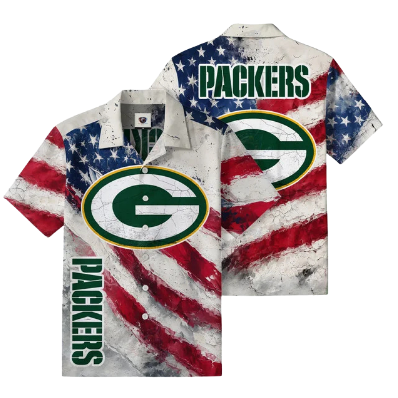 LIMITED EDITION - NEW CUSTOMIZED NFL08 GBP GREEN BAY PACKERS UNISEX HAWAIIAN SHIRT