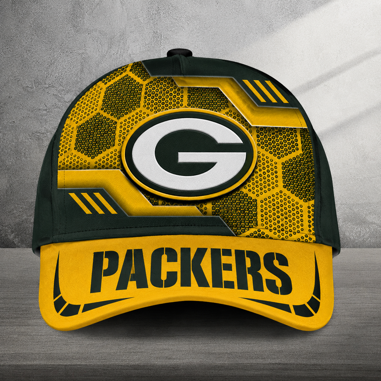 LIMITED EDITION - NEW CUSTOMIZED NFL08 GBP GREEN BAY PACKERS CLASSIC CAP