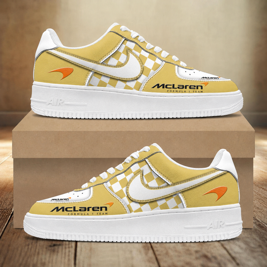 LIMITED RUN - NEW CUSTOMIZED F108 MCL LAREN AF1 SNEAKERS