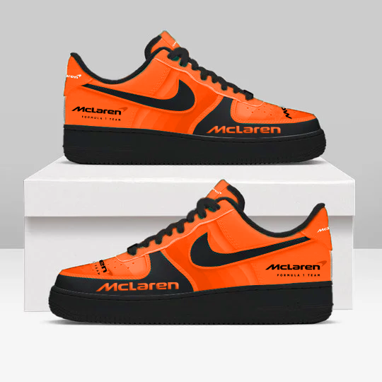 LIMITED RUN - NEW CUSTOMIZED F108 MCL LAREN AF1 SNEAKERS