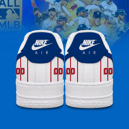 [FLASH SALE] NEW CUSTOMIZED MLB08 TRS TEXAS RANGERS AF1 SHOES