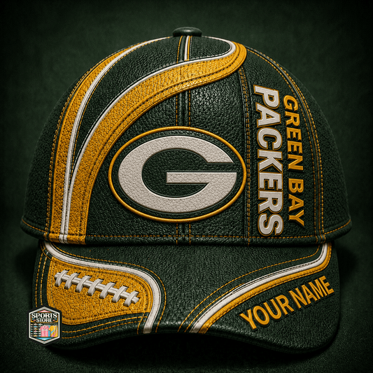 ELITE EDITION - NEW CUSTOMIZED NFL08 GBP GREEN BAY PACKERS CLASSIC CAP
