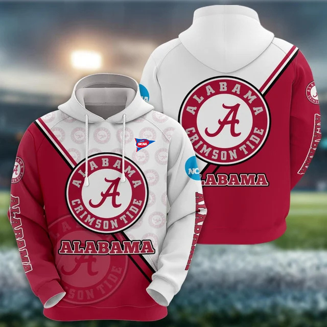 ELITE EDITION - NEW CUSTOMIZED NCAA FBS08 ABC ALABAMA CRIMSON TIDE HOODIE, ZIP HOODIE, T-SHIRT, POLO SHIRT, ZIP POLO SHIRT & SWEATSHIRT