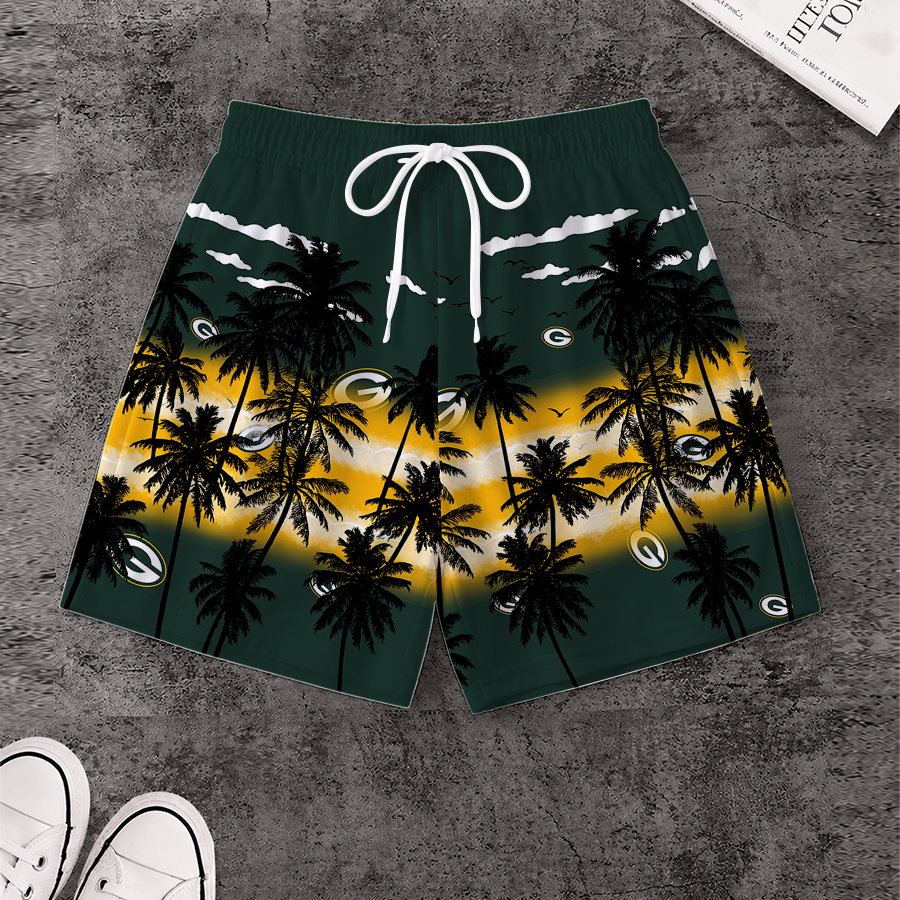 LIMITED EDITION - NEW CUSTOMIZED NFL08 GBP GREEN BAY PACKERS SHORT PANTS