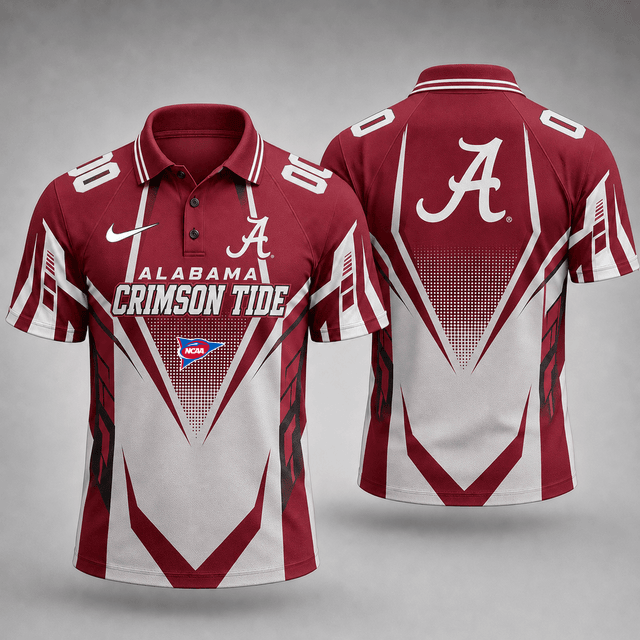 SPECIAL EDITION - NEW CUSTOMIZED NCAA FBS08 ABC ALABAMA CRIMSON TIDE POLO SHIRT, ZIP POLO SHIRT, HOODIE, ZIP HOODIE, T-SHIRT & SWEATSHIRT