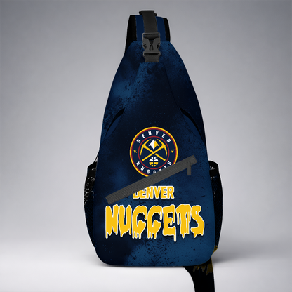 [HOT DEAL]  NEW CUSTOMIZED NBA08 DNU DENVER NUGGETS SLING BAG