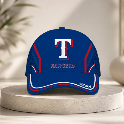 ELITE EDITION - NEW CUSTOMIZED MLB08 TRS TEXAS RANGERS CLASSIC CAP