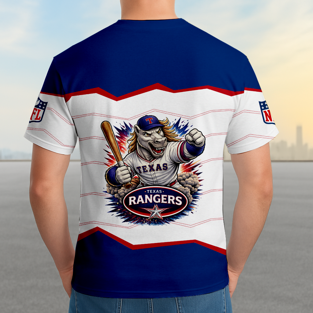 LIMITED EDITION - NEW CUSTOMIZED MLB08 TRS TEXAS RANGERS UNISEX T-SHIRT, SWEASHIRTS, HOODIE & JACKETS