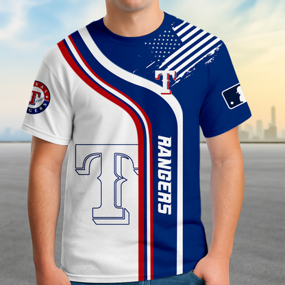 ELITE EDITION - NEW CUSTOMIZED MLB08 TRS TEXAS RANGERS POLO SHIRT, ZIP POLO SHIRT & T-SHIRTS