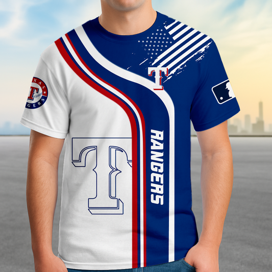 ELITE EDITION - NEW CUSTOMIZED MLB08 TRS TEXAS RANGERS POLO SHIRT, ZIP POLO SHIRT & T-SHIRTS